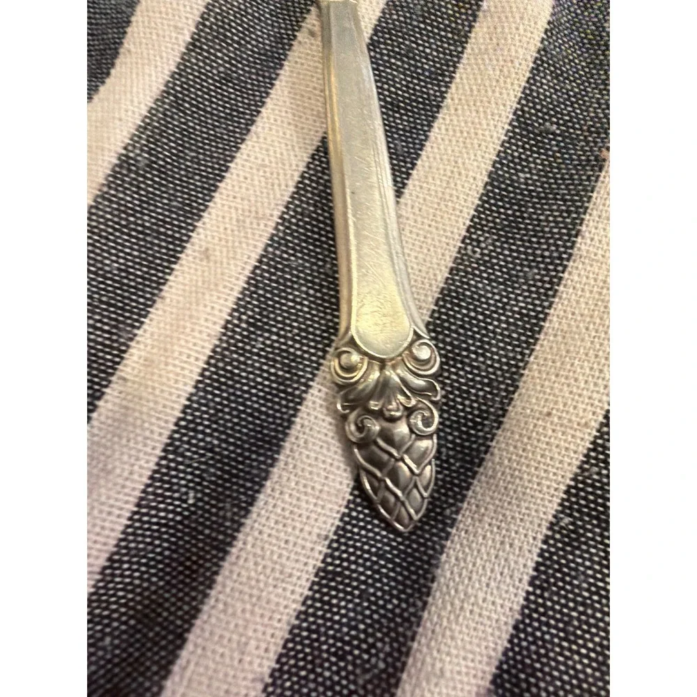8 Gorham Sovereign Sterling Silver Flat Handle Butter Spreaders Antique Set